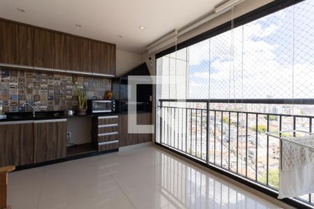 Varanda da Sala de apartamento à venda com 1 quarto, 65m² em Sacomã, São Paulo