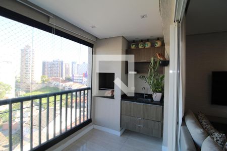 Sala - Varanda de apartamento à venda com 3 quartos, 123m² em Vila Pauliceia, São Paulo