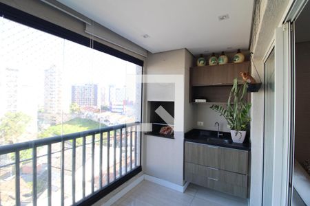Sala - Varanda de apartamento à venda com 3 quartos, 123m² em Vila Pauliceia, São Paulo