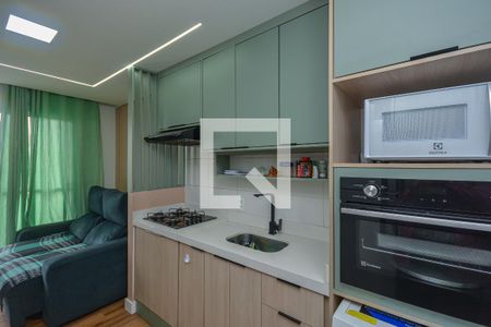 Sala/Cozinha de apartamento à venda com 2 quartos, 35m² em Socorro, São Paulo