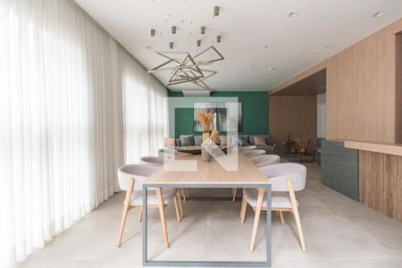 Área comum - Salão de festas de apartamento à venda com 1 quarto, 28m² em Liberdade, São Paulo