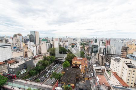 Varanda de apartamento à venda com 1 quarto, 28m² em Liberdade, São Paulo