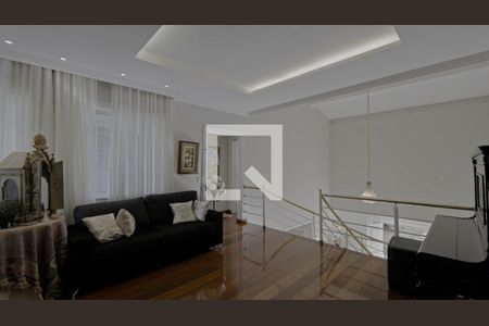 Corredor para os Quartos de casa de condomínio à venda com 5 quartos, 733m² em Vila Castela, Nova Lima