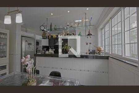 Cozinha de casa de condomínio à venda com 5 quartos, 733m² em Vila Castela, Nova Lima