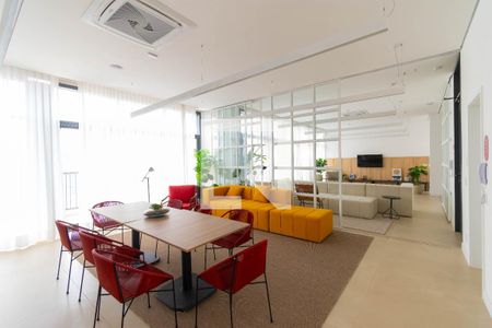 Área comum  de kitnet/studio para alugar com 1 quarto, 29m² em Liberdade, São Paulo