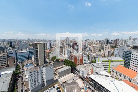 Varanda de apartamento para alugar com 1 quarto, 29m² em Liberdade, São Paulo