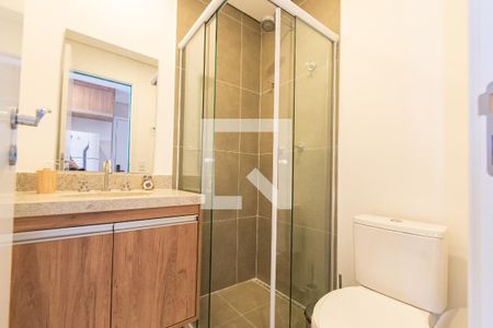 Banheiro de apartamento para alugar com 1 quarto, 29m² em Liberdade, São Paulo