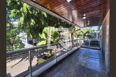 Varanda da Sala de apartamento para alugar com 3 quartos, 126m² em Recreio dos Bandeirantes, Rio de Janeiro