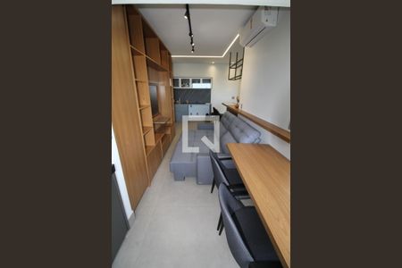 Sala de apartamento para alugar com 1 quarto, 52m² em Parque Residencial Aquarius, São José dos Campos