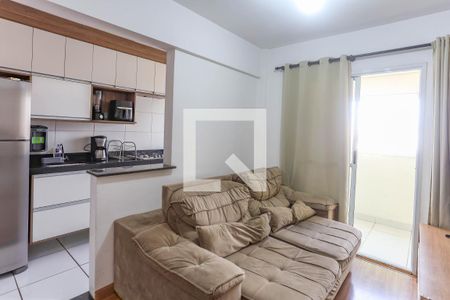 Sala  de apartamento à venda com 2 quartos, 50m² em Centro, Diadema