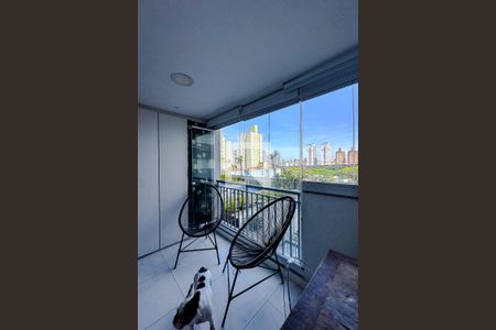 Varanda da Sala de apartamento à venda com 2 quartos, 59m² em Brás, São Paulo
