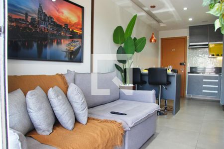 Sala  de kitnet/studio à venda com 1 quarto, 37m² em Centro, Guarulhos