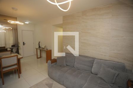 Sala de apartamento à venda com 3 quartos, 120m² em Caiçaras, Belo Horizonte