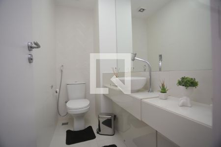 Lavabo de apartamento à venda com 3 quartos, 120m² em Caiçaras, Belo Horizonte