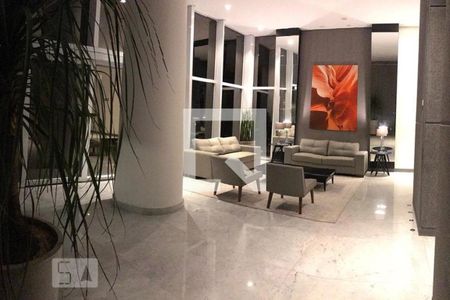 Hall social de apartamento à venda com 1 quarto, 55m² em Empresarial 18 do Forte, Barueri