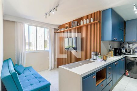 Sala de apartamento à venda com 2 quartos, 38m² em Jardim Caravelas, São Paulo