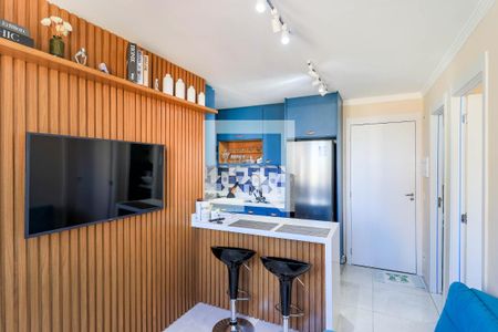 Sala de apartamento à venda com 2 quartos, 38m² em Jardim Caravelas, São Paulo