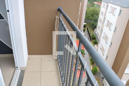 Varanda da Sala de apartamento para alugar com 2 quartos, 47m² em Vila Monte Serrat, Cotia