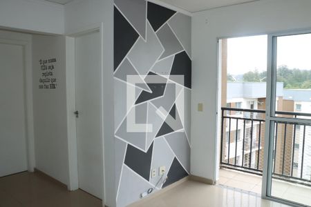 Sala de apartamento para alugar com 2 quartos, 47m² em Vila Monte Serrat, Cotia