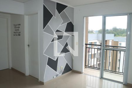 Sala de apartamento para alugar com 2 quartos, 47m² em Vila Monte Serrat, Cotia