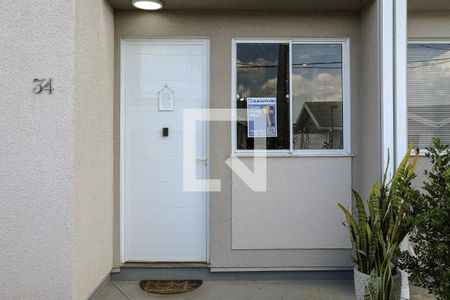 Plaquinha de casa de condomínio para alugar com 2 quartos, 64m² em Conjunto Residencial Nova Bertioga, Mogi das Cruzes
