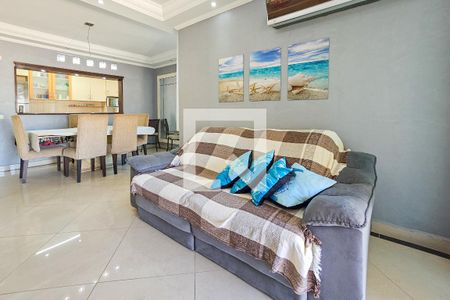 Sala de apartamento para alugar com 2 quartos, 190m² em Jardim Praiano, Guarujá