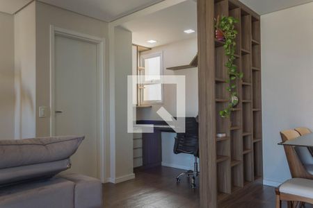 Sala de apartamento à venda com 1 quarto, 55m² em Jardim Olavo Bilac, São Bernardo do Campo