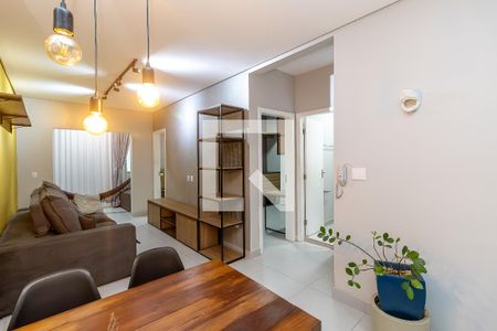 Sala de apartamento para alugar com 2 quartos, 50m² em Liberdade, Belo Horizonte