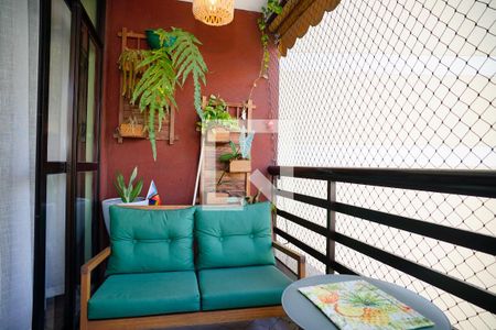 Varanda da Sala de apartamento à venda com 2 quartos, 93m² em Santa Rosa, Niterói