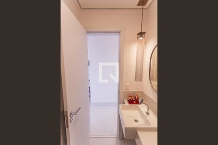 Lavabo na Sala de apartamento à venda com 4 quartos, 143m² em Cidade Nova, Belo Horizonte