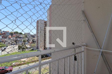 Varanda da Sala de Estar de apartamento para alugar com 2 quartos, 54m² em Jardim do Estádio, Santo André