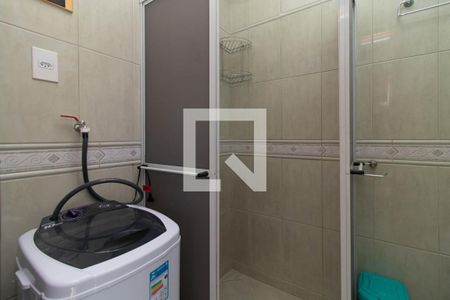 Banheiro Social de apartamento para alugar com 1 quarto, 22m² em Centro Histórico, Porto Alegre