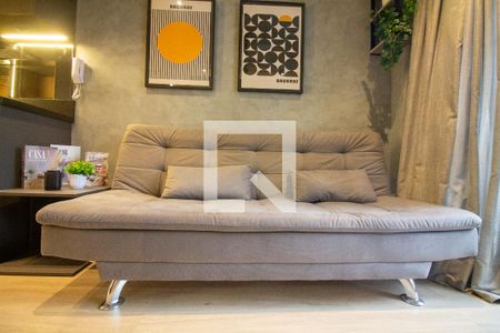 Sala / Quarto - Studio de kitnet/studio à venda com 1 quarto, 25m² em Jardim das Acacias, São Paulo