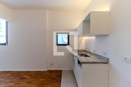 Sala/Cozinha de apartamento para alugar com 1 quarto, 40m² em República, São Paulo