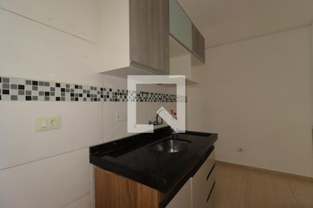 Cozinha de apartamento à venda com 2 quartos, 50m² em Jardim Ocara, Santo André