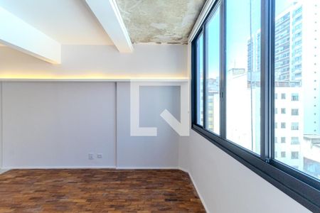 Sala de apartamento para alugar com 1 quarto, 46m² em República, São Paulo