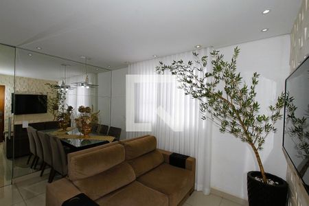 Sala de apartamento para alugar com 3 quartos, 59m² em Nova Granada, Belo Horizonte