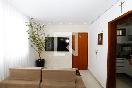 Sala de apartamento para alugar com 3 quartos, 59m² em Nova Granada, Belo Horizonte