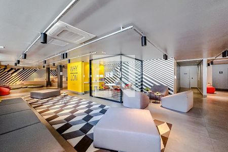 Área comum de kitnet/studio para alugar com 1 quarto, 16m² em Vila Mariana, São Paulo
