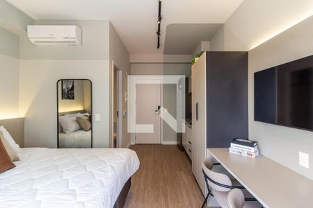Sala/Quarto de apartamento para alugar com 1 quarto, 26m² em Vila Cordeiro, São Paulo