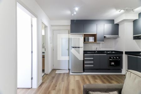 Sala/Cozinha de apartamento para alugar com 1 quarto, 33m² em Butantã, São Paulo