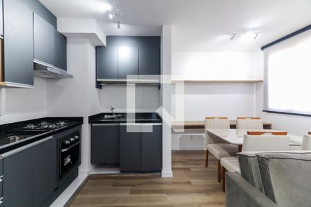 Sala/Cozinha de apartamento para alugar com 1 quarto, 33m² em Butantã, São Paulo