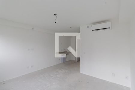 Quarto e Cozinha de apartamento à venda com 1 quarto, 30m² em Indianópolis, São Paulo