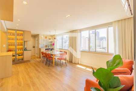 Sala de apartamento para alugar com 3 quartos, 110m² em Pinheiros, São Paulo