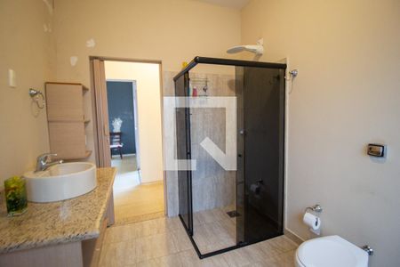 Banheiro da Suíte  de casa de condomínio para alugar com 3 quartos, 200m² em Jardim Clarice I, Votorantim