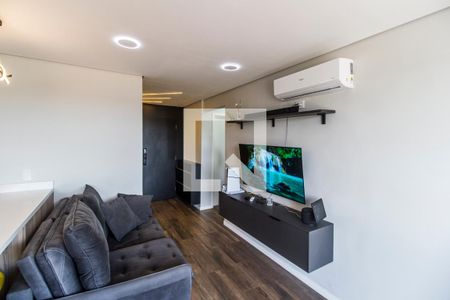 Sala  de apartamento à venda com 2 quartos, 57m² em Vila Sao Luiz (valparaizo), Santana de Parnaíba
