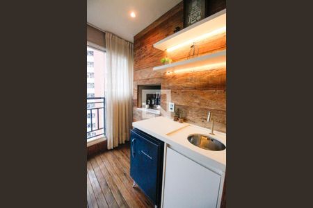 Varanda da Sala de apartamento para alugar com 3 quartos, 91m² em Vila Andrade, São Paulo