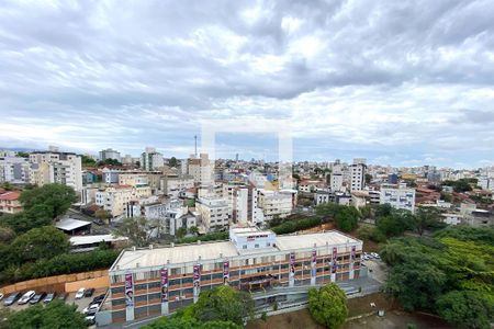 Vista da Sala de apartamento à venda com 3 quartos, 96m² em Grajaú, Belo Horizonte
