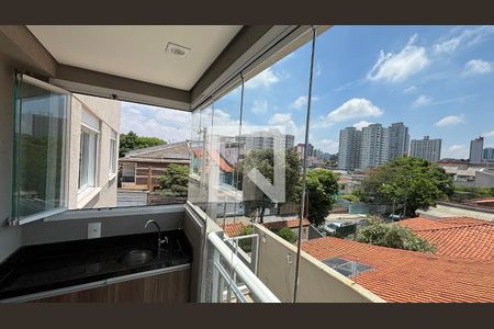 Varanda de apartamento à venda com 2 quartos, 59m² em Vila Sao Pedro, Santo André