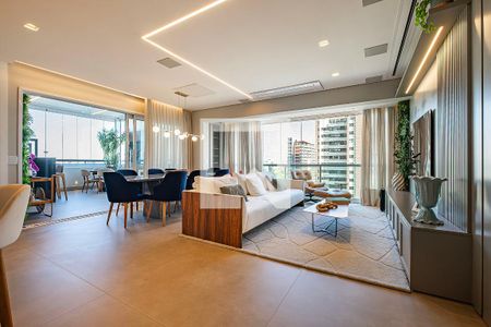 Sala/Cozinha de apartamento à venda com 3 quartos, 162m² em Pinheiros, São Paulo